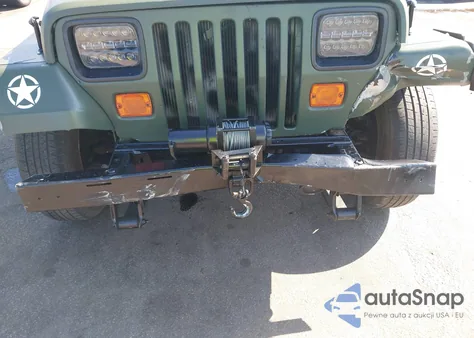 1991 Jeep Wrangler / Yj S z USA, uszkodzony, nr VIN 2J4FY19P7MJ120861